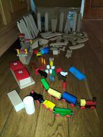 Brio treintjes + werkende brug + station, Ophalen of Verzenden, Zo goed als nieuw