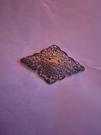 Zilveren broche, Antiek en Kunst, Ophalen of Verzenden