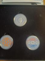 Zilveren Verjaardagstientje Kleurset 2017, Ophalen of Verzenden, 10 gulden, Setje, Geboorte of Huwelijk