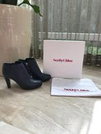 See you by Chloe - leren laarsjes, blauw maat 38, Kleding | Dames, Schoenen, Zo goed als nieuw, Verzenden, Blauw, Chloe