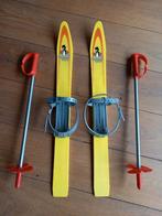 Ski's voor kinderen (ombindski's, plastic), Sport en Fitness, Skiën en Langlaufen, Overige merken, Minder dan 100 cm, Ski's, Zo goed als nieuw