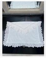 Antieke Katoenen enveloppe vorm voor slopen met Broderie, Ophalen of Verzenden