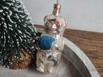Vintage kerstbal beer met mofje 593, *, Gebruikt, *, Ophalen of Verzenden