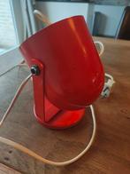 Vintage oranje spotje jaren 70, Gebruikt, Vintage, Ophalen of Verzenden, Metaal