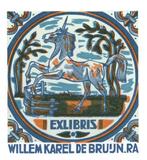 0535 Ex Libris Nederland : Jan Battermann, 1981, Verzenden