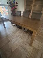 Eettafel bruin, Huis en Inrichting, Tafels | Eettafels, Ophalen, Gebruikt, 200 cm of meer, 50 tot 100 cm