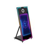 Mirror Photobooth Inclusief onbeperkt printen | per 24 uur, Verzenden, Zo goed als nieuw, Geboorte of Huwelijk