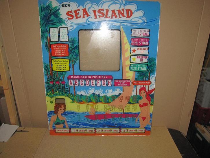 P31  lot bingo backglasses + manuals, Verzamelen, Automaten | Gokkasten en Fruitautomaten, Gebruikt, Overige munten, Ophalen