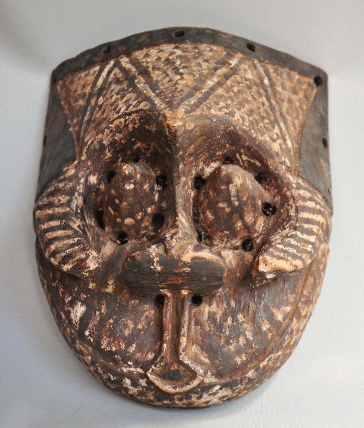 Zéér expressief KUBA Mpoom masker, DR Congo, Antiek en Kunst, Kunst | Niet-Westerse kunst, Verzenden