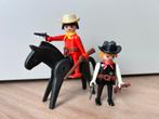 Playmobil 3581 Western Cowboy & Sheriff - Compleet!, Ophalen of Verzenden, Gebruikt, Complete set