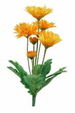 OPRUIMING - GERBERA KUNST - GEEL & ORANJE VAN 6,00 NU 3 EURO, Ophalen of Verzenden, Nieuw