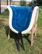 Blauwe barebackpad QHP maat pony, Ophalen of Verzenden, Gebruikt