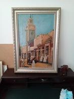 2 olieverf op doek schilderijen met arabische scènes, Antiek en Kunst, Kunst | Schilderijen | Klassiek, Ophalen
