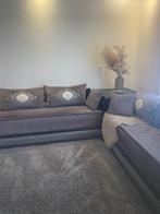 Marokkaanse Sedari bank, Huis en Inrichting, Banken | Complete zithoeken, Ophalen, Zo goed als nieuw, Hout, U form sedari