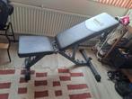 Fitness bank, dumbels en barbell met gewichten., Sport en Fitness, Ophalen, Fitnessbank