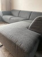 Grijze Hoekbank - Stijlvol en Comfortabel, Huis en Inrichting, Ophalen, 250 tot 300 cm, Gebruikt, Hoekbank