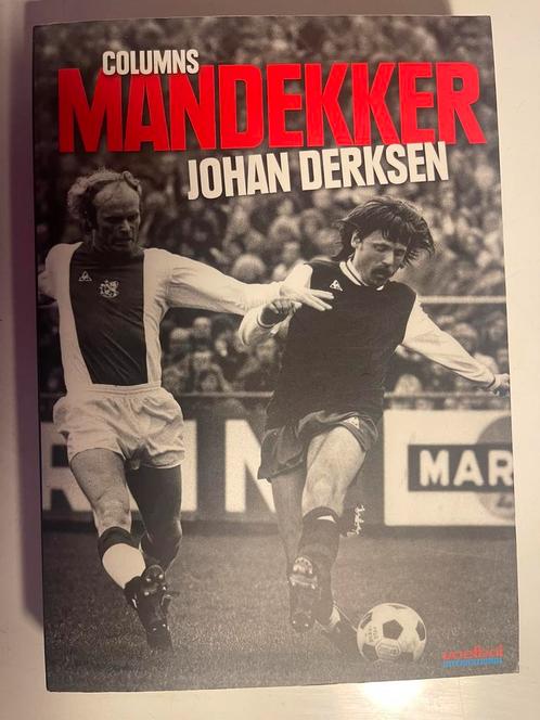 Johan Derksen - Mandekker, Boeken, Sportboeken, Nieuw, Verzenden