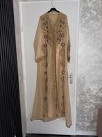 Marokkaanse jurk takshita NIEUW, Beige, Maat 46/48 (XL) of groter, Nieuw, Ophalen of Verzenden