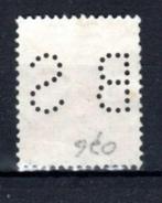 NEDERLAND : 1953 : Perfin &@  B S  @& on Y.612., Ophalen of Verzenden, Na 1940, Gestempeld