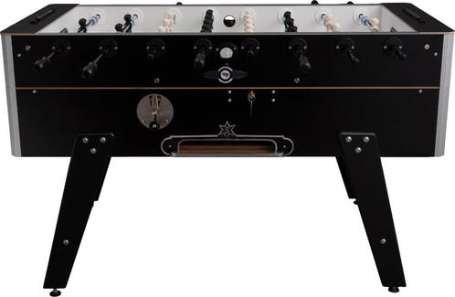 Deutscher Meister Voetbaltafel Grande Luxe Zwart, Kinderen en Baby's, Speelgoed | Voetbaltafels, Nieuw, Verzenden