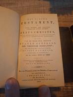 Oud Kerkboek bijbel "nieuwe testament, zang en zendbrieven, Antiek en Kunst, Antiek | Boeken en Bijbels, Ophalen of Verzenden