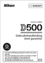 gezocht - handleiding nikon D500, Boeken, Ophalen of Verzenden, Gelezen