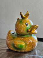 Pomme-pidou spaarpot eend 18 x 15 cm, Verzamelen, Ophalen of Verzenden, Zo goed als nieuw, Steen, Aardewerk of Keramiek, Dier