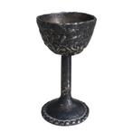 19e eeuws verzilverde goblet kelk drinkbeker LBK, Antiek en Kunst, Antiek | Koper en Brons, Ophalen of Verzenden