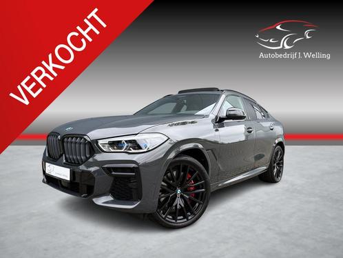BMW X6 xDrive40d M-sport / pano / 22 inch / HUD / Dravite, Auto's, BMW, Bedrijf, X6, 360° camera, 4x4, ABS, Achteruitrijcamera