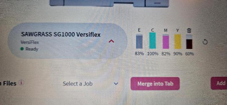 Sawgrass SG 1000 versiflex en SG 500 sublimatie, Computers en Software, Printers, Zo goed als nieuw, Printer, Overige technieken