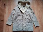 Dames jas suede/leer mt 38, Ophalen of Verzenden, Gedragen, Maat 38/40 (M), Beige