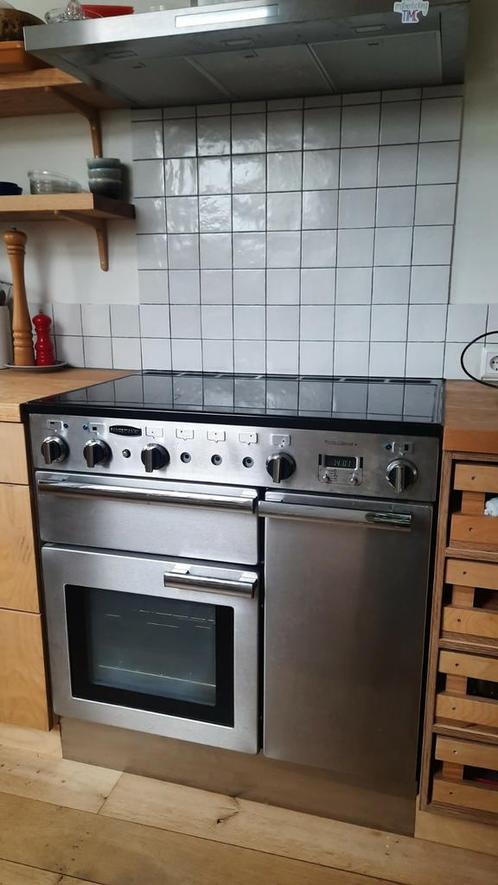 Rangemaster Inductiefornuis 90 cm defecte kookplaat, Witgoed en Apparatuur, Fornuizen, Vrijstaand, Inductie, 5 kookzones of meer