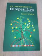 An Introduction to European Law - Robert Schutze, Ophalen of Verzenden, Nieuw, WO, Robert Schutze