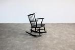 Vintage schommelstoel | stoel | jaren 60, Gebruikt, ., Wit, Ophalen of Verzenden