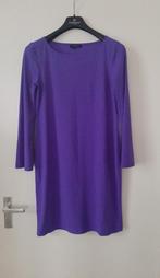La Dress prachtig paars travel stof jurkje maat M, Maat 38/40 (M), Ophalen of Verzenden, Zo goed als nieuw, Knielengte