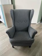 IKEA kinderfauteuil strandmon, Huis en Inrichting, Fauteuils, Ophalen, Minder dan 75 cm, Zo goed als nieuw, Stof