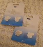 Vintage knoopjes wit olifant, Ophalen of Verzenden, Nieuw, Knoop of Knopen