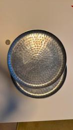 HEMA metaal schaaltjes / candleplate, Ophalen, Zo goed als nieuw, Metaal of Aluminium
