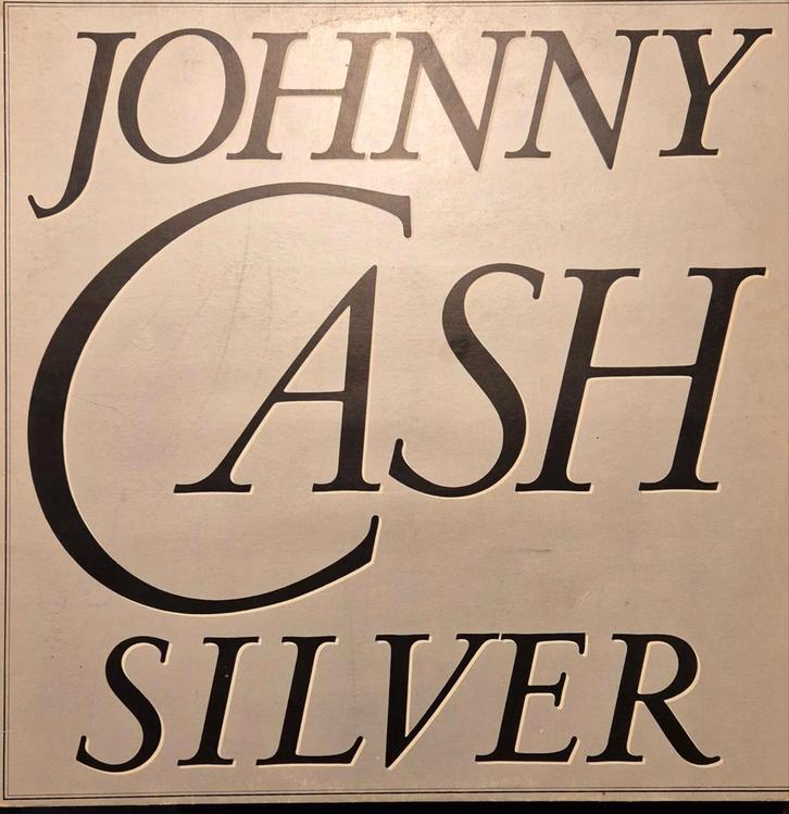 LP Johnny Cash – Silver (1979, EU), Cd's en Dvd's, Vinyl | Country en Western, Gebruikt, 12 inch, Verzenden