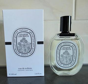 Diptyque Geranium Odorata EdT beschikbaar voor biedingen
