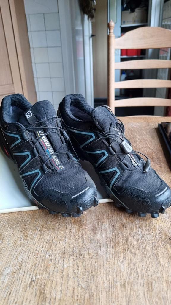 Salomon agility behendigheid trailrunning schoenen, Kleding | Dames, Schoenen, Zo goed als nieuw, Sportschoenen, Zwart, Ophalen of Verzenden