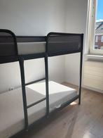 Ikea Tuffing Stapelbed met Matrassen, Ophalen, 90 cm, Eenpersoons, 160 tot 180 cm
