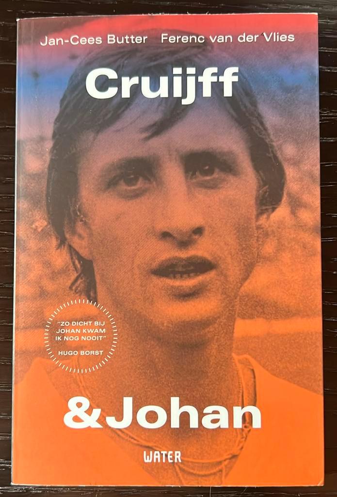 Cruijff & Johan - Ferenc van der Vlies, Boeken, Sportboeken, Zo goed als nieuw, Balsport, Ophalen of Verzenden