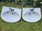 2 wastafels met kranen.  Moet snel weg., Ophalen, Gebruikt, 25 tot 50 cm, Minder dan 100 cm