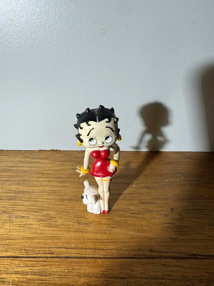 Vintage Betty Boop plastoy.435, Verzamelen, Poppetjes en Figuurtjes, Zo goed als nieuw, Ophalen of Verzenden