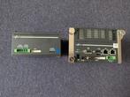 Hagiwara Embedded PC + UPS (Fanless, 24V, Dual LAN), Ophalen of Verzenden, Gebruikt, Atom