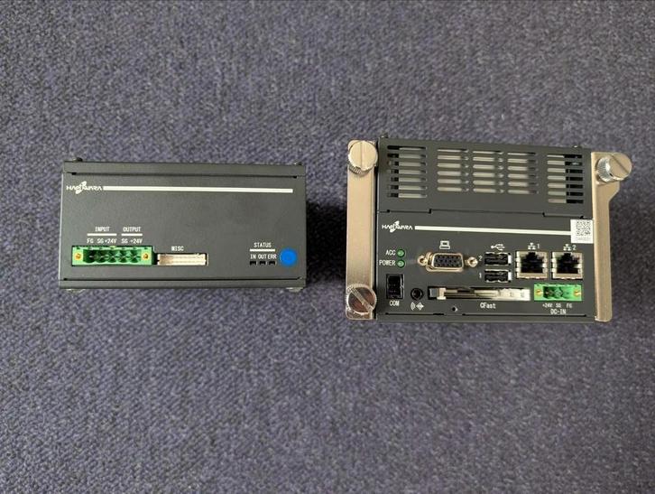 Hagiwara Embedded PC + UPS (Fanless, 24V, Dual LAN), Computers en Software, Desktop Pc's, Gebruikt, Ophalen of Verzenden