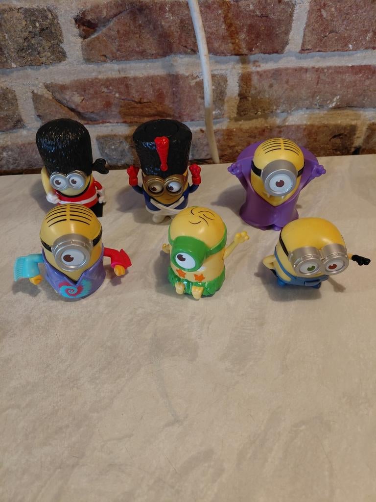 Minions Figuren Set - 6 stuks, Ophalen of Verzenden, Gebruikt, Jongen of Meisje