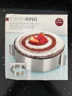 Nieuw Rvs Tartenring 16- 30cm, Ophalen of Verzenden, Nieuw, Taarten, Bakvorm