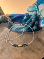 Topaas London blue maansteen geluk voorspoed uniek zeldzaam, Blauw, Nieuw, Ophalen of Verzenden, Met edelsteen